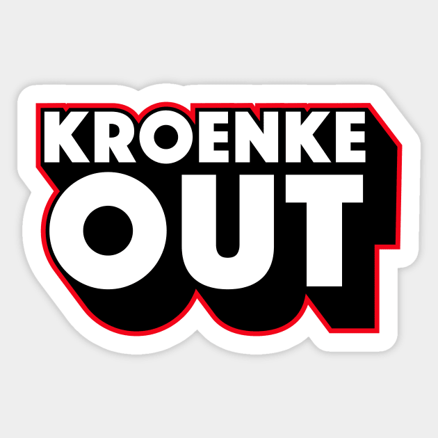 Kroenke Out! // Sell Up, Stan Sticker by SLAG_Creative